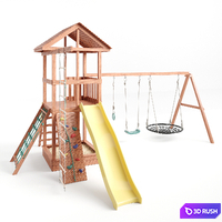 Game complex WENDEL 3D Model Vray, Corona