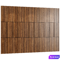 Decotarive Wall panel 070 3D Model Corona