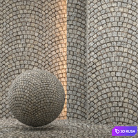 Pavement 3D Model Vray
