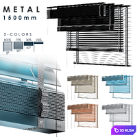 METAL Blind 1500mm 3D Model Corona