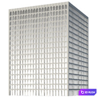 Parts of facades 3D Model Vray, Corona