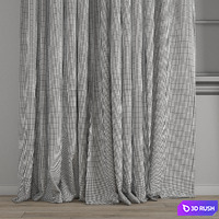 Curtain 553 3D Model Vray
