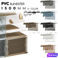 PVC Blind 1500mm no.2 3D Model Corona