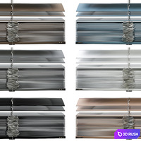 PVC Blind 1500mm no.2 3D Model Corona
