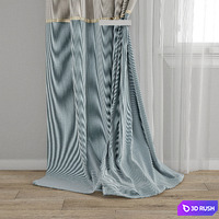 Curtain 558 3D Model Vray