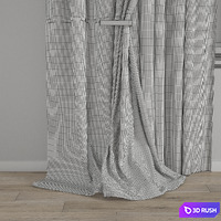 Curtain 558 3D Model Vray