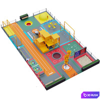 Multifunctional playground 3D Model Corona