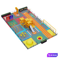 Multifunctional playground 3D Model Corona