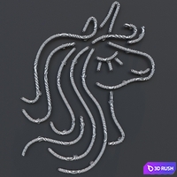 Neon Set 25 3D Model Corona