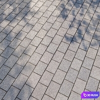Paving slabs 3 3D Model Corona