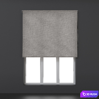 Roller blinds. Set 22 3D Model Vray, Corona