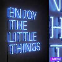 Light modules Set 77 Neon 3D Model Vray, Corona