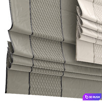 Roman shade 109 3D Model Vray
