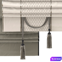 Roman shade 110 3D Model Vray
