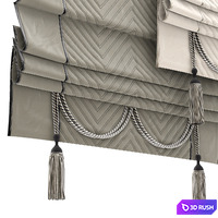 Roman shade 112 3D Model Vray
