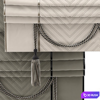 Roman shade 112 3D Model Vray