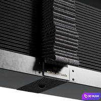 Metal Blinds black 1500 in 35mm v2 3D Model Vray, Corona