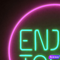 Light modules Set 121 Neon 3D Model Vray, Corona