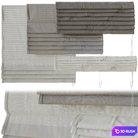Curtain 3 3D Model Vray, Corona