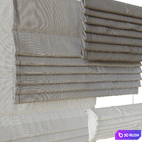 Curtain 3 3D Model Vray, Corona
