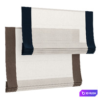 Roman blind 120 3D Model Vray