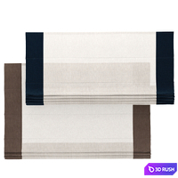 Roman blind 120 3D Model Vray