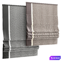 Roman shade 134 3D Model Vray