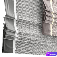 Roman shade 134 3D Model Vray