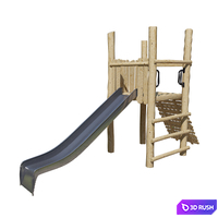 Play platform with slide and ramp 3D Model Vray, Corona