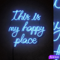 Light modules Set 141 Neon 3D Model Vray, Corona
