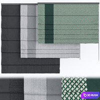 Roman shade 2 3D Model Corona