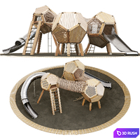 Duncan &amp; Grove CLIMBING FRAME NO.6 3D Model Vray, Corona