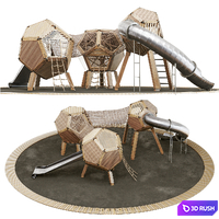 Duncan &amp; Grove CLIMBING FRAME NO.6 3D Model Vray, Corona