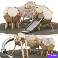 Duncan &amp; Grove CLIMBING FRAME NO.6 3D Model Vray, Corona