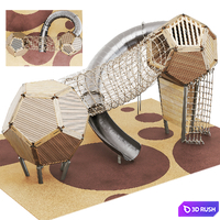 Duncan &amp; Grove CLIMBING FRAME NO.7 3D Model Vray, Corona
