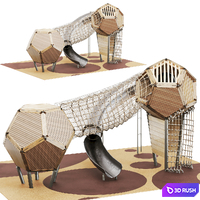 Duncan &amp; Grove CLIMBING FRAME NO.7 3D Model Vray, Corona