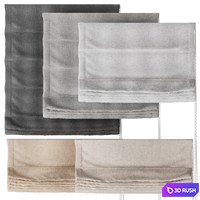 Roman blind_01 3D Model Corona