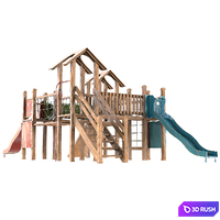 Kids Playground 3D Model Vray, Corona