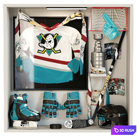 Hockey Set 3D Model Corona