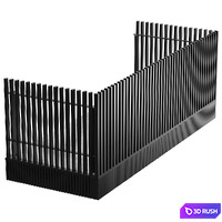 Railing 30 3D Model Corona