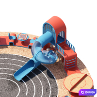 COOL RIBBON Children's Play Complex 3D Model Corona