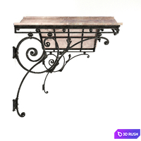 Forged canopy 005 3D Model Vray