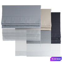 Roman Curtains 108 | Dual Roman Shades | Dekoria | Day and Night