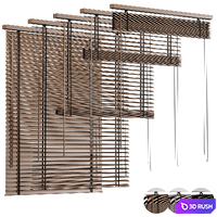 Wooden blinds, Folding wooden blinds 1