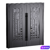 Door Modern house 01 - Gate
