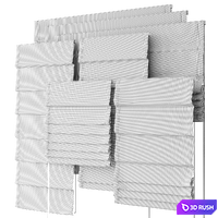 Roman blind wide 1500 (4) 3D Model Corona