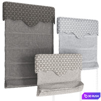 Roman Blind 11 3D Model Corona