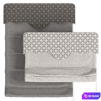 Roman Blind 11 3D Model Corona