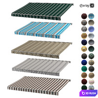 Awning kitbash vol 22 3D Model Vray, Corona
