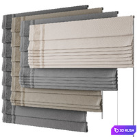 Roman blind wide 1700 (7) 3D Model Corona